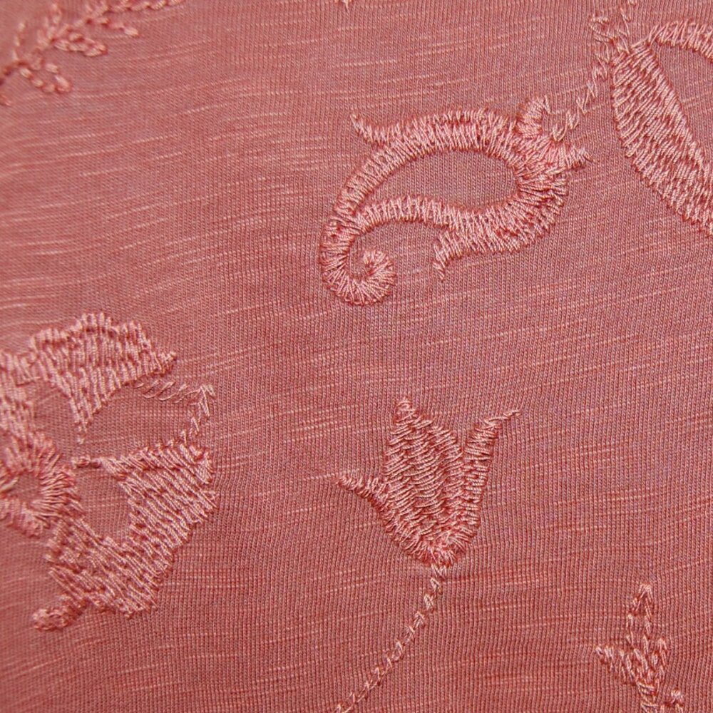 100% cotton, tie sleeve, rust t-shirt - Picture 7 of 7